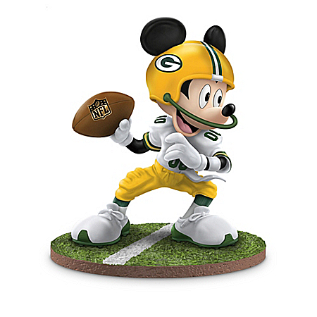 Disney NFL Green Bay Packers Figurine Collection: Football Fun-atics