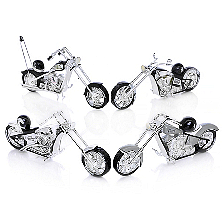 MLB Chicago White Sox Motorcycle Figurine Collection: Home Run Racer