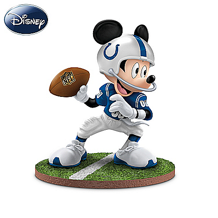 Disney NFL Indianapolis Colts Figurine Collection: Football Fun-atics