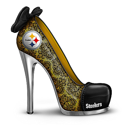Shoe Figurine Collection: NFL Steelers To The Sole