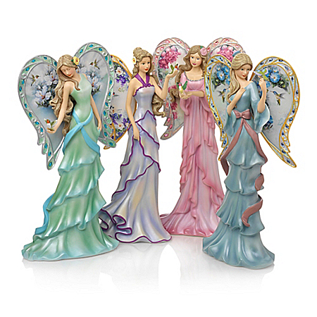 Lena Liu Figurine Collection: Angels Of Enchanted Beauty