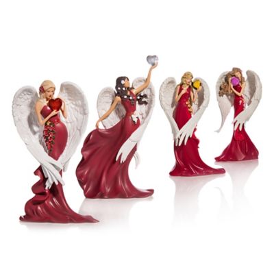 Thomas Kinkade Angel Figurine Collection: Heartfelt Promises