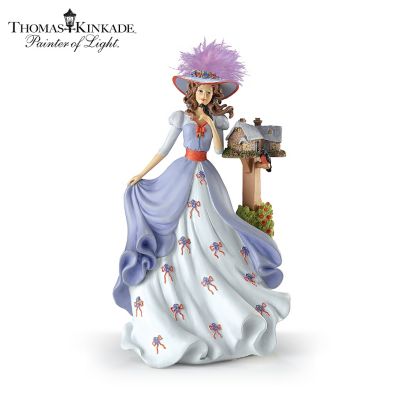 Thomas Kinkade Victorian Lady Figurine Collection: Ladies Of Light And Splendor