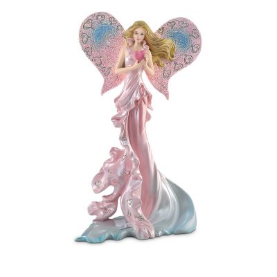 Breast Cancer Support Fairy Figurine Collection: Butterfly Wishes