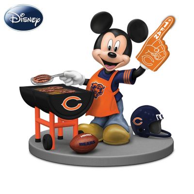 Disney Chicago Bears Tailgating Fun With Mickey & Friends Figurine Collection