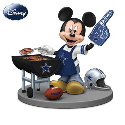 Disney Dallas Cowboys Tailgating Fun With Mickey & Friends Figurine Collection