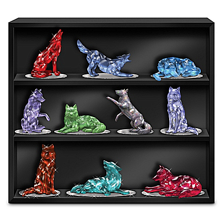 Figurine Collection: Rarest Gem Wolves Of The World