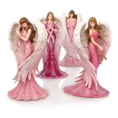 Figurines: Angelic Reflections Of Hope Figurine Collection