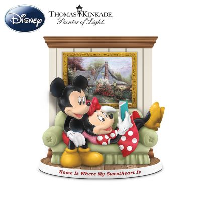 Figurines: Disney Magical Moments At Home With Thomas Kinkade Figurine Collection