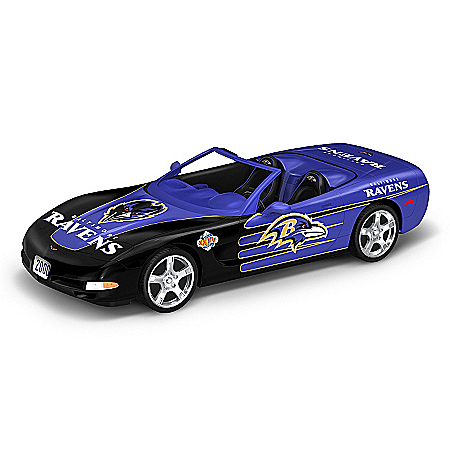 Car Sculpture Collection: Heartbeat Of The Baltimore Ravens