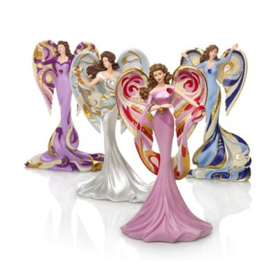 Figurines: Thomas Kinkade Angels Of Splendor Figurine Collection