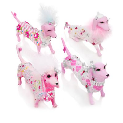 Figurines: Dachshund Divas For Hope Figurine Collection
