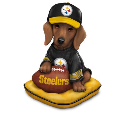 Figurines: Ruff And Tough Pittsburgh Steelers Figurine Collection