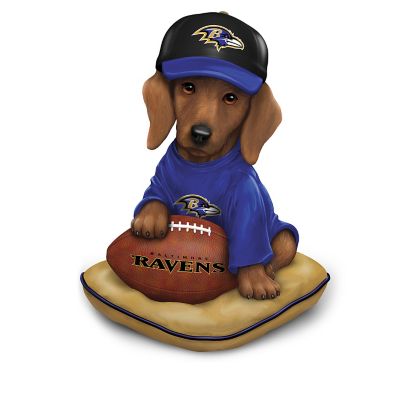 Figurines: Ruff And Tough Baltimore Ravens Figurine Collection