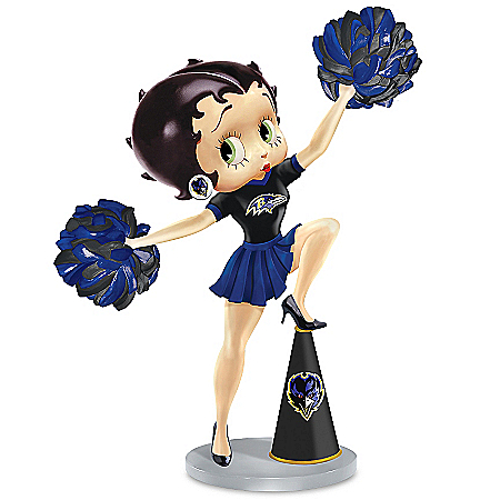 Handbells: Belle Of The Baltimore Ravens Betty Boop Handbell Collection