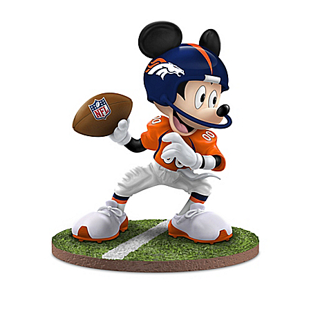 Figurines: Football Fun-atics Denver Broncos Figurine Collection