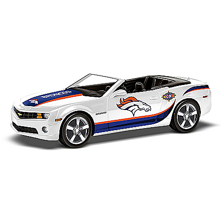 Sculptures: Heartbeat Of The Denver Broncos Car Sculpture Collection