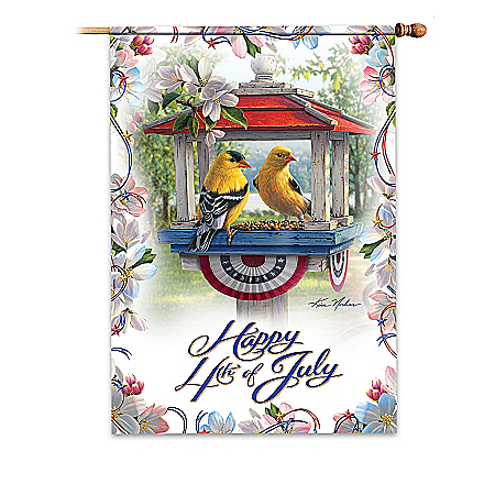 Flags: Kim Norlien Seasonal Holiday Flag Collection