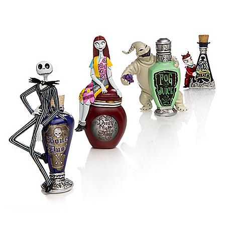 Disney Tim Burtons The Nightmare Before Christmas Wicked Brew Figurine Collection