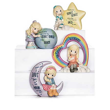 Precious Moments Granddaughter, Our Love Is Out Of This World Figurine Collection