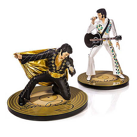 Reflections Of A King Sculpture Collection Elvis Presley Handcrafted Sculpture