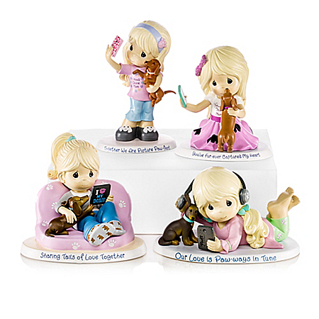 Precious Moments World's Best Dog Mom Figurine Collection