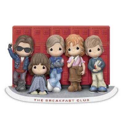 Precious Moments The Breakfast Club Hand-Painted Figurine Collection