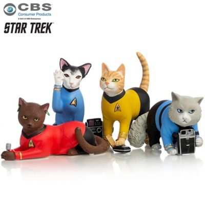 trek star cat figurine space crusaders hand painted visit
