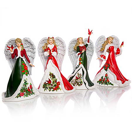 Angels Of Comfort And Joy Hand-Painted Figurine Collection
