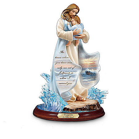 In His Loving Arms Inspirational Figurine Collection