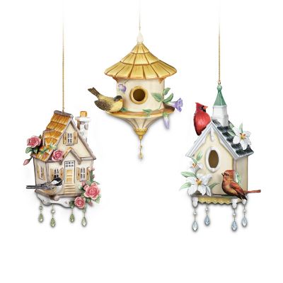 Home Sweet Home Songbird Collectible Ornament Hanging Sculpture Collection