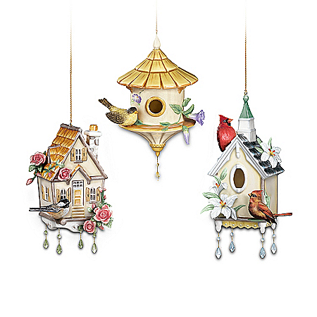 Home Sweet Home Songbird Collectible Ornament Hanging Sculpture Collection