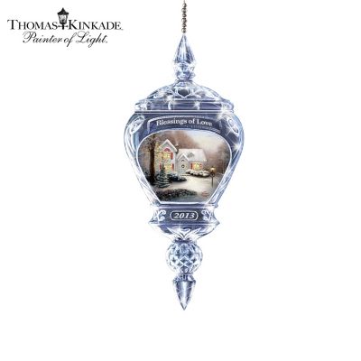 Thomas Kinkade's Annual Crystal Ornament Collection