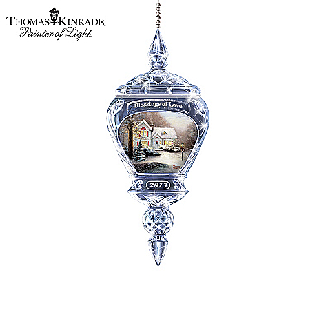 Thomas Kinkade's Annual Crystal Ornament Collection