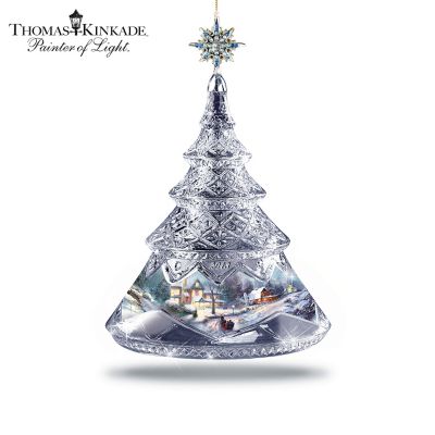 Annual Ornament Collection: Thomas Kinkade Crystal Holidays