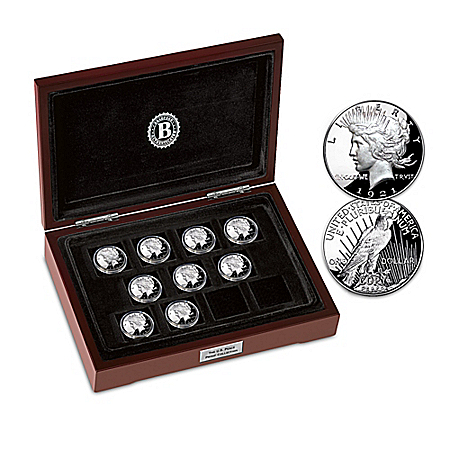 The Complete U.S. Peace Proof Coin Collection With Display Box