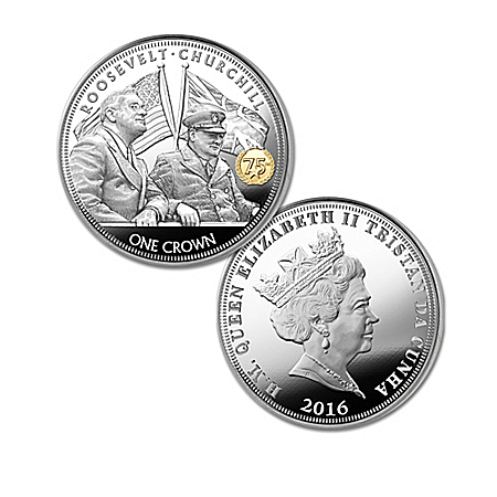 The 75th Anniversary Roosevelt & Churchill Legacy Coin Collection
