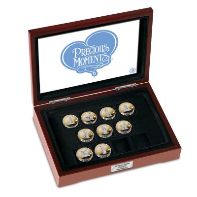 Precious Moments 24K Gold-Plated Proof Coin Collection