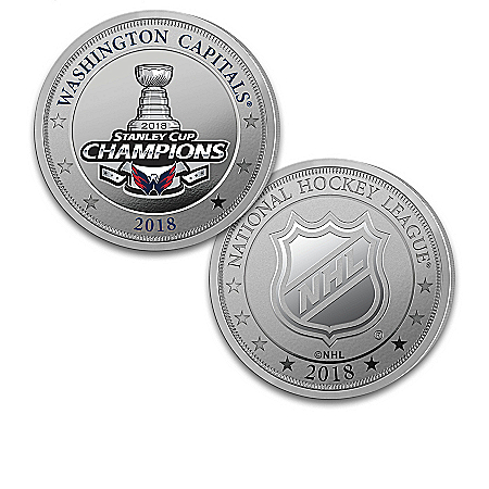 Washington Capitals® 2018 NHL® Stanley Cup® Championship Proof Coin Collection