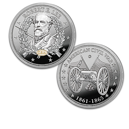 The Greatest Civil War Generals Silver-Plated Proof Coin Collection