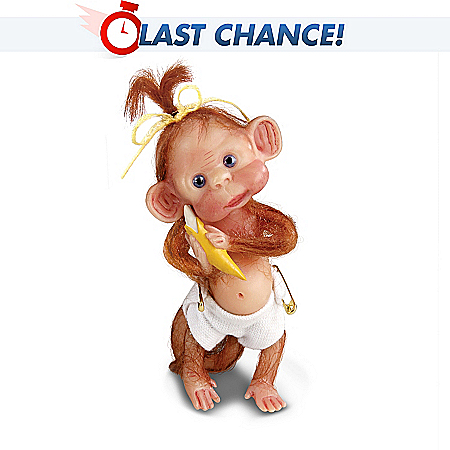 Just A Little Monkey Business Miniature Monkey Collectible Figurine Collection