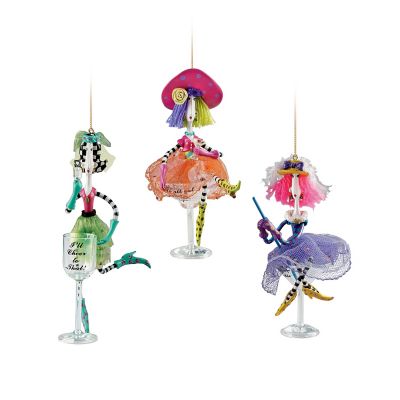 Dolly Mama's Happy Hour Christmas Tree Ornament Collection