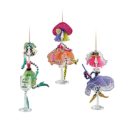 Dolly Mama's Happy Hour Christmas Tree Ornament Collection