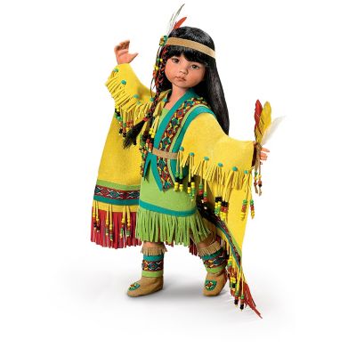 Native American-Inspired Ball-Jointed Doll Collection: Little Dancing Moccasins