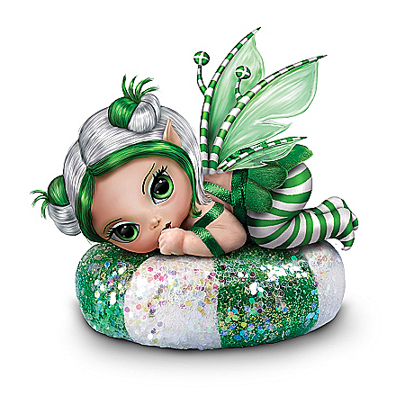 Fantasy Art Miniature Baby Fairy Doll Collection: Fairy Sweet Christmas