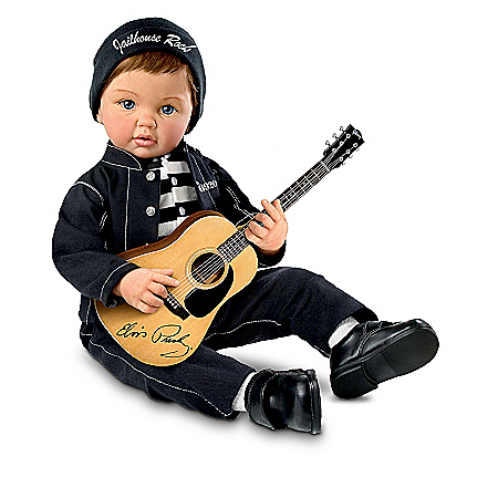 Elvis Presley Commemorative Baby Doll Collection: Baby, Let's Rock!