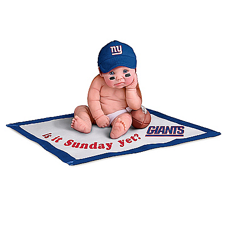 NFL New York Giants #1 Fan Baby Doll Collection