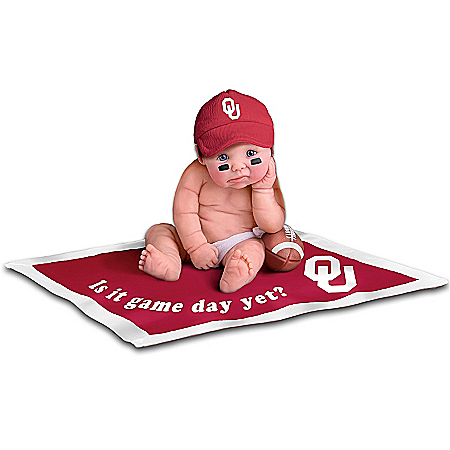 The University Of Oklahoma Sooners #1 Fan Commemorative Baby Doll Collection