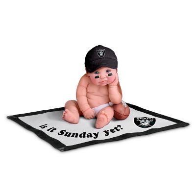 NFL Oakland Raiders #1 Fan Commemorative Baby Doll Collection