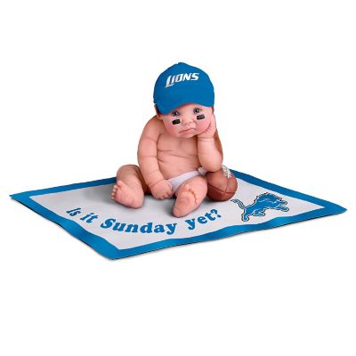 Detroit Lions #1 Fan Commemorative Baby Doll Collection